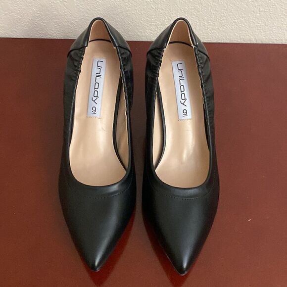 👠👠UNILADY BLACK HIGH HEELS   - Picture 3 of 6